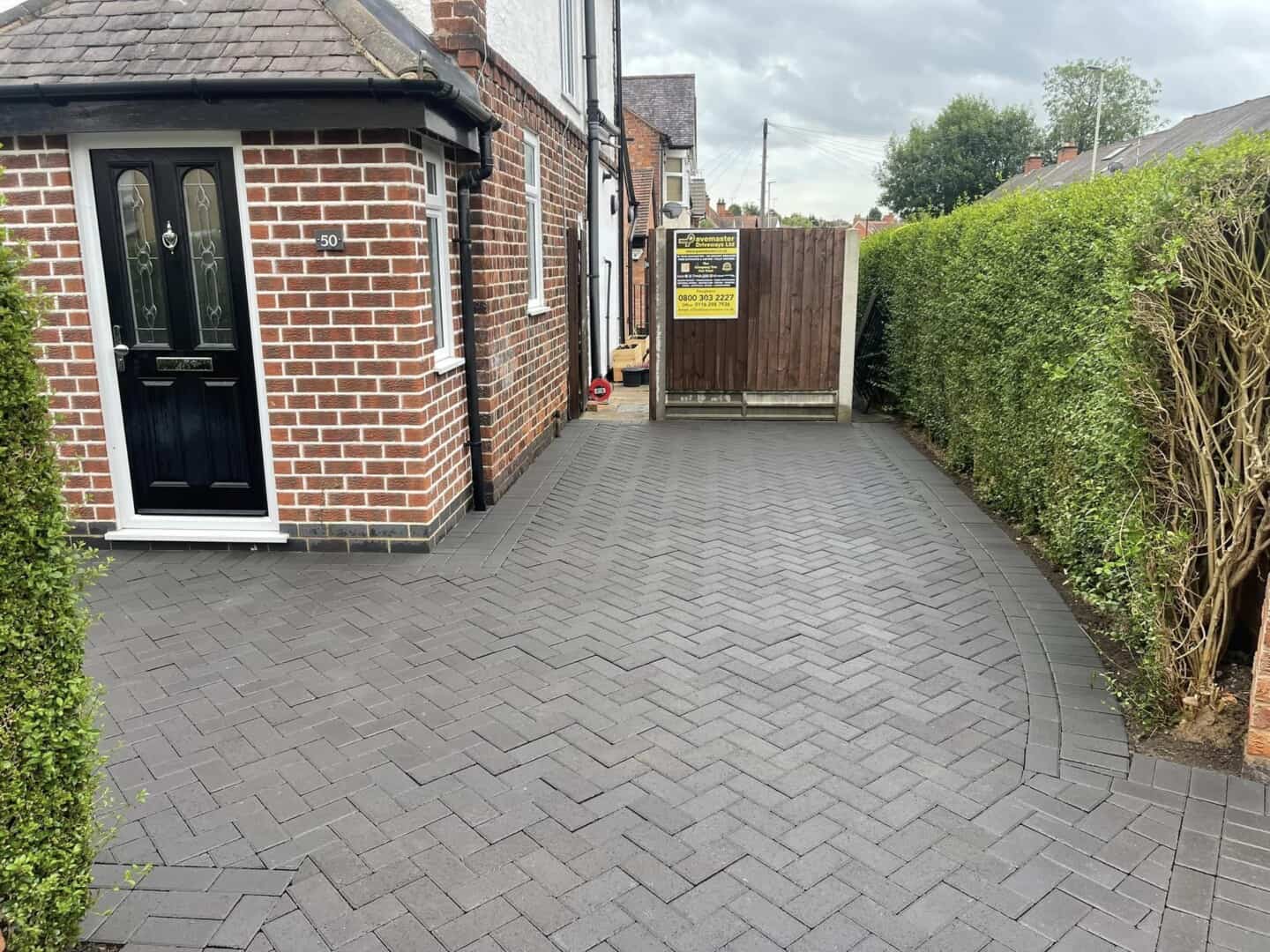 block paved drive