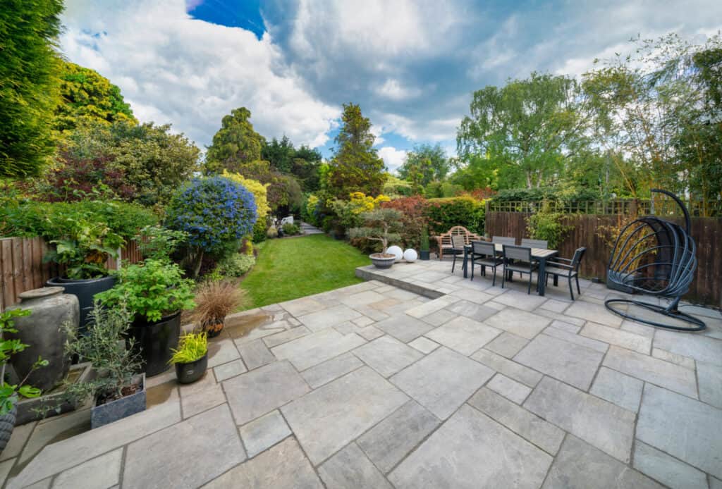 Beautiful summer garden