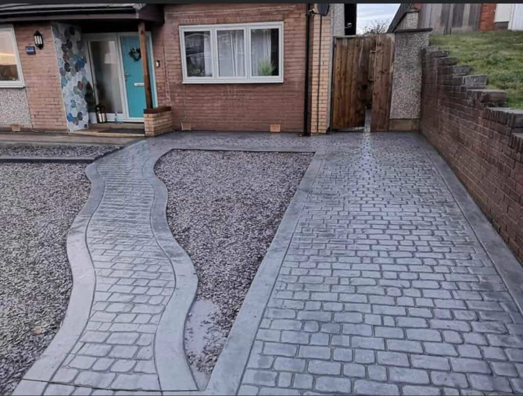 imprinted concrete