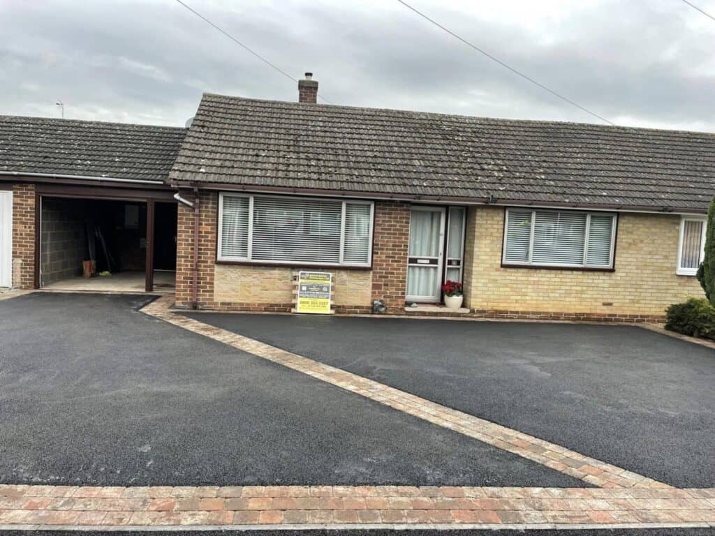 large tarmac drive