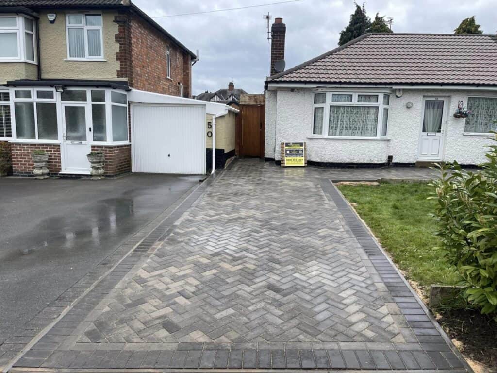 Silver Haze Block Paving