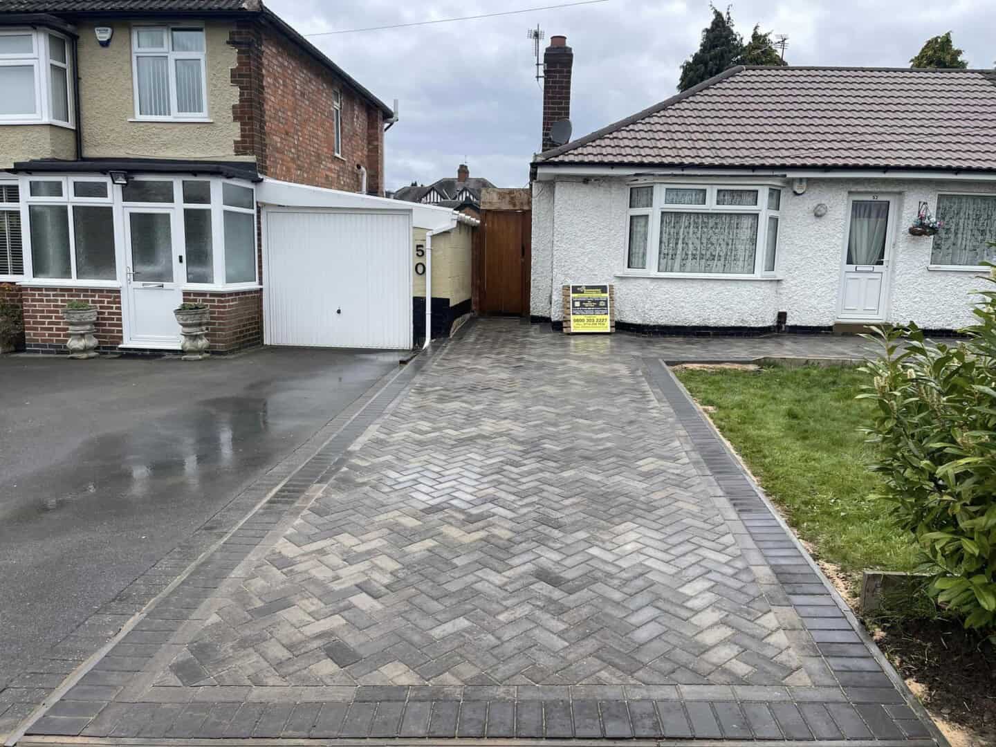 Silver Haze Block Paving
