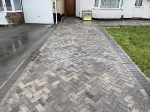 Silver Haze Block Paving