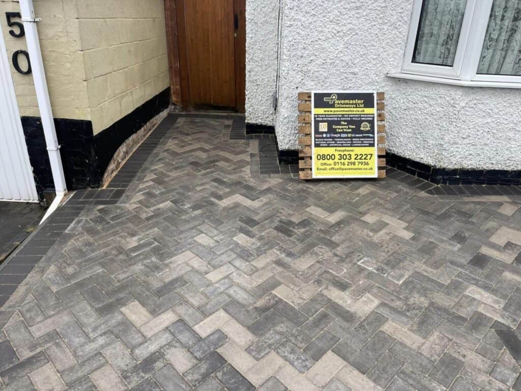 Silver Haze Block Paving