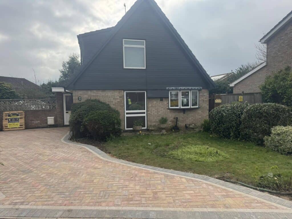 Belper block paving