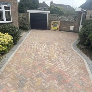 block paving installation in Belper, Derbyshire