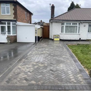Silver Haze Block Paving